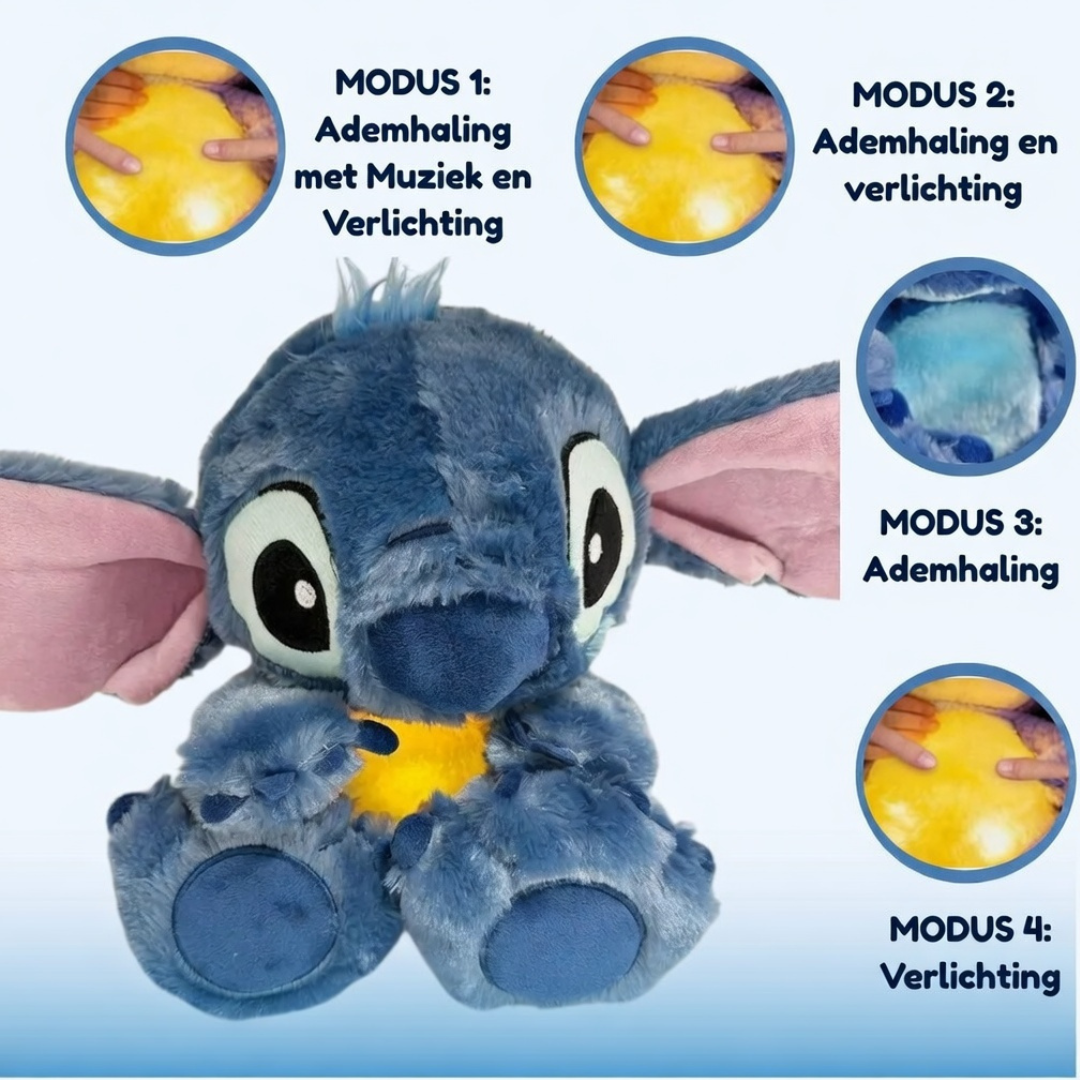 Anti-stress ademende knuffel